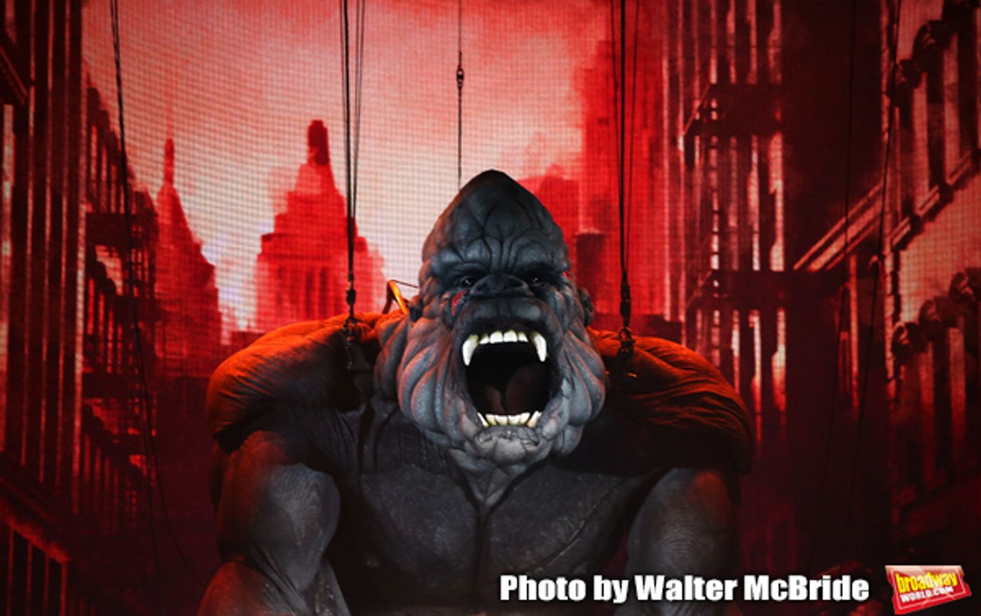 Photo Coverage: The Cast of KING KONG Takes Their Opening Night Bows  Image
