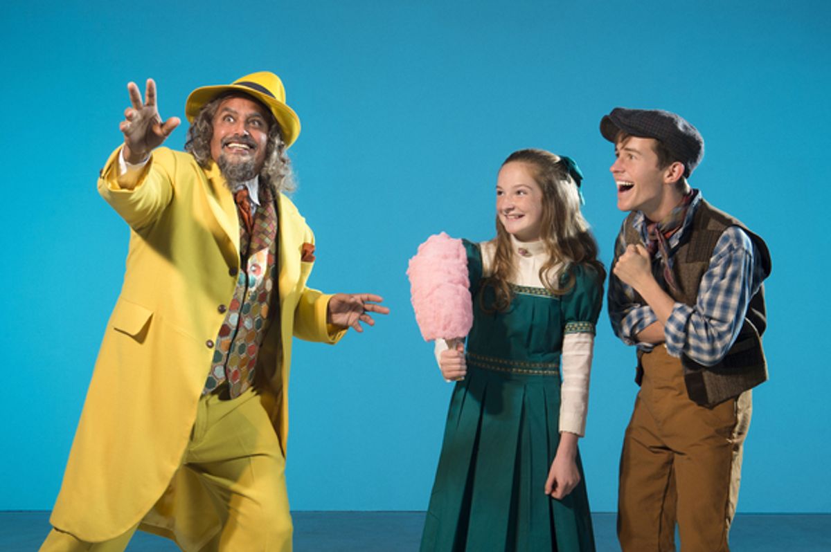 Michael Gene Sullivan, Eddie Grey and Natalie Schroeder at 