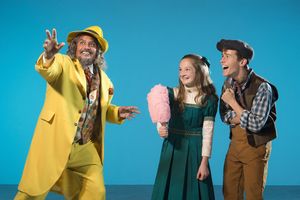 Michael Gene Sullivan, Eddie Grey and Natalie Schroeder Photo