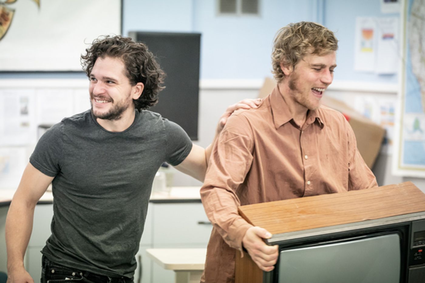 Photo Flash: Inside Rehearsal For TRUE WEST Photo Flash: Inside Rehearsal For TRUE WEST Image