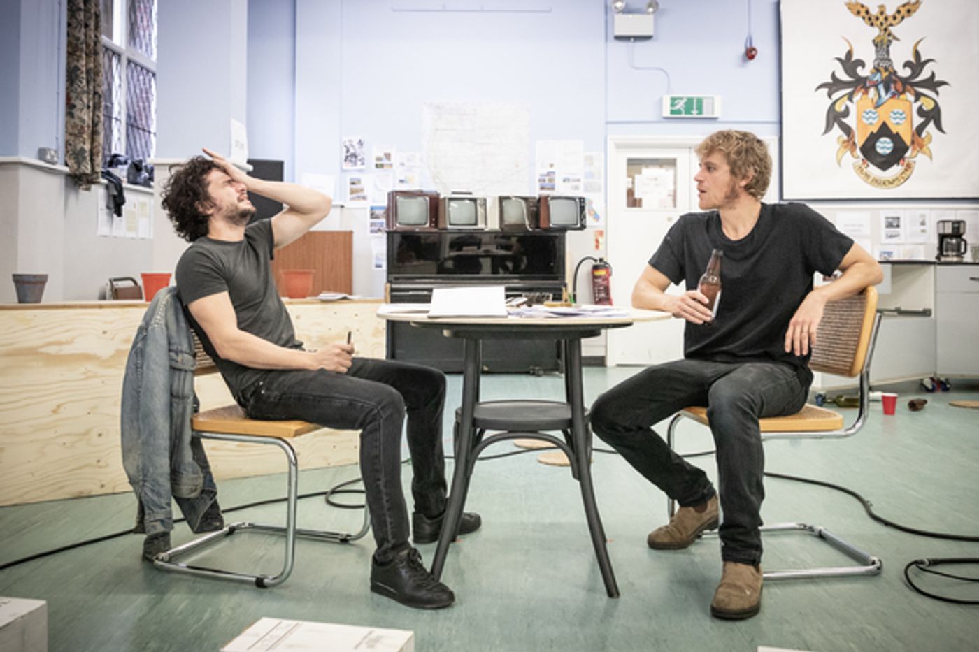 Photo Flash: Inside Rehearsal For TRUE WEST Photo Flash: Inside Rehearsal For TRUE WEST Image