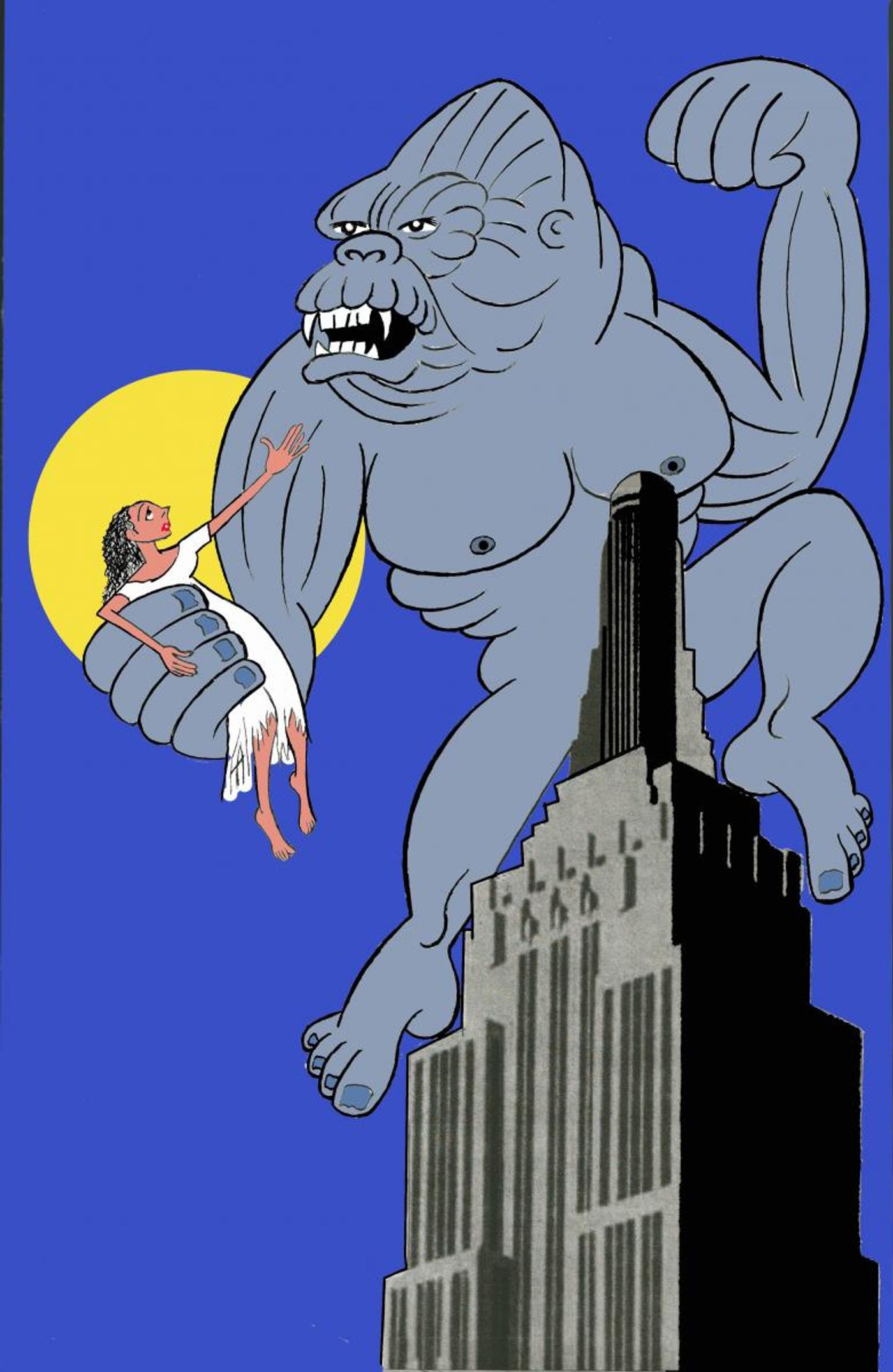 BWW Exclusive: Ken Fallin Draws the Stage - KING KONG!  Image