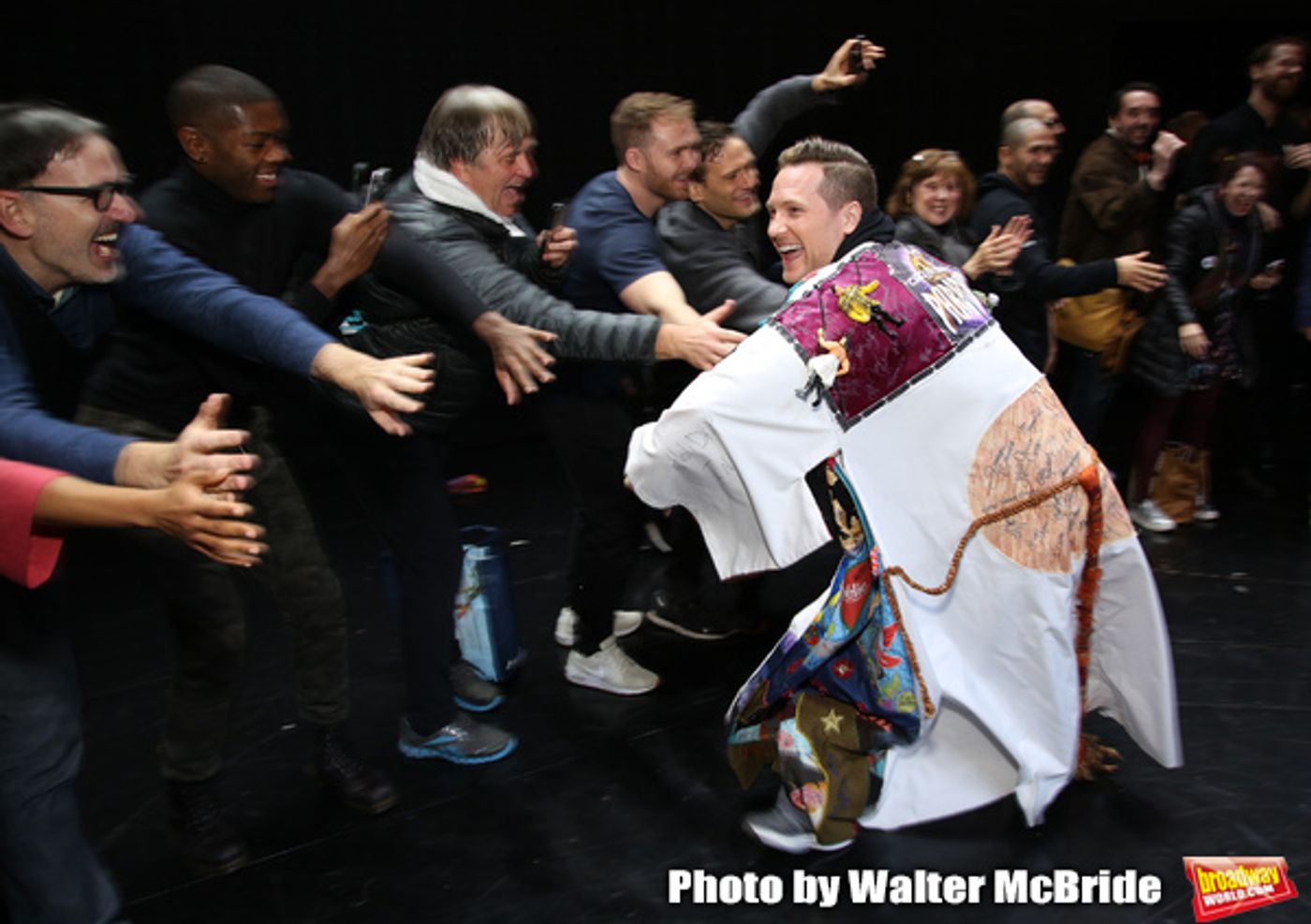 Exclusive Photo Coverage: Marty Lawson Receives the Legacy Robe for KING KONG!  Image