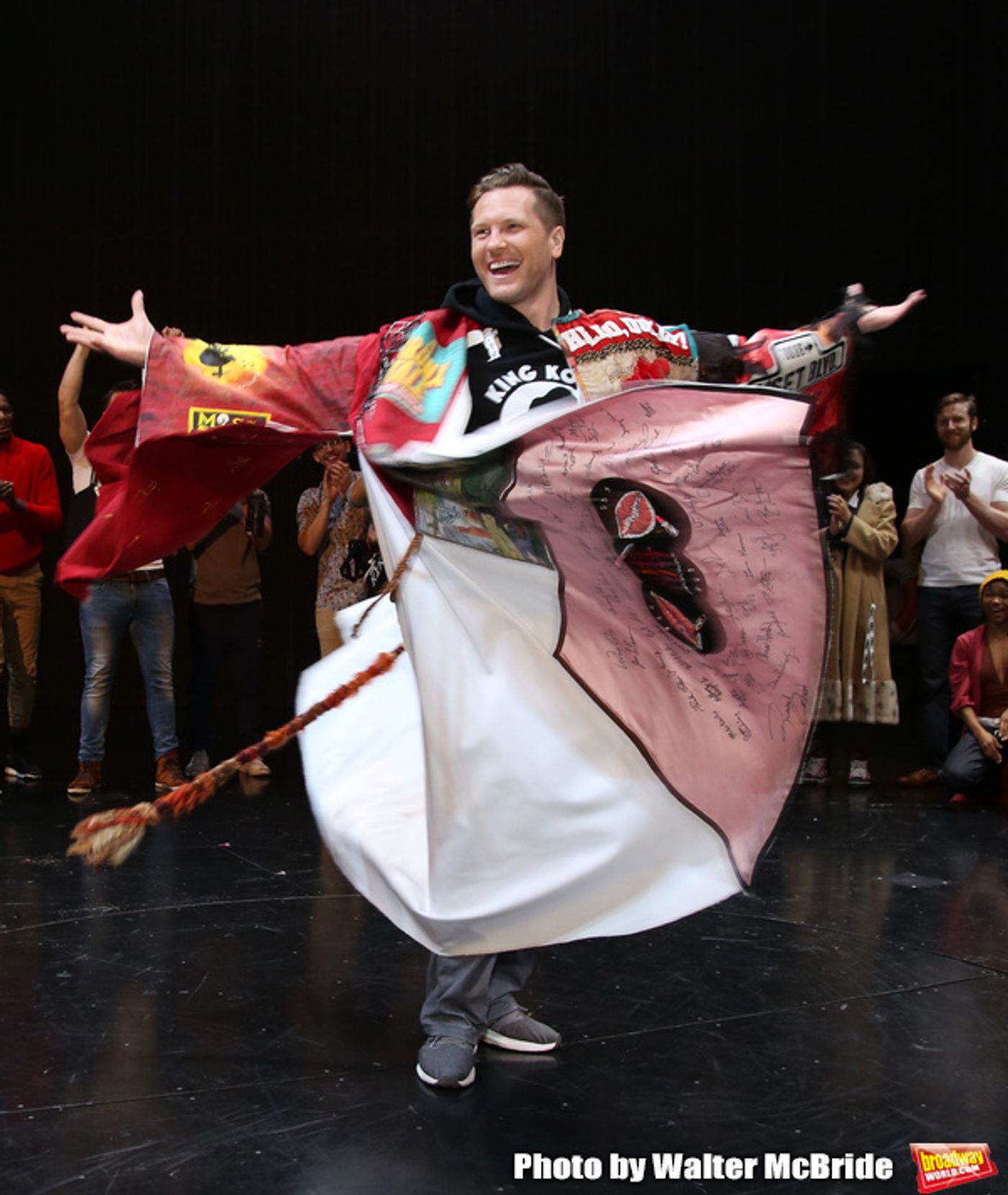 Exclusive Photo Coverage: Marty Lawson Receives the Legacy Robe for KING KONG!  Image