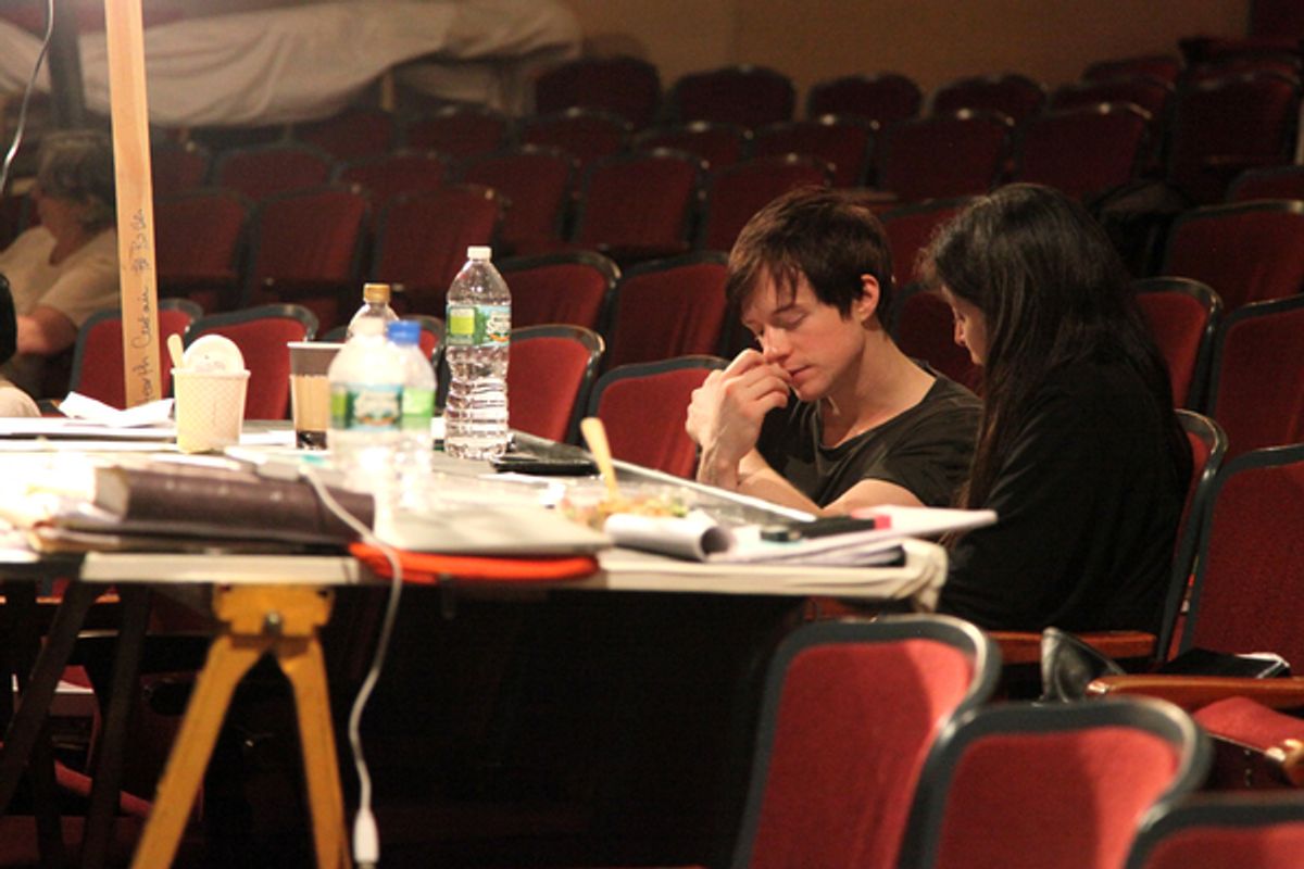 Matthew James Thomas and Diane Paulus at 