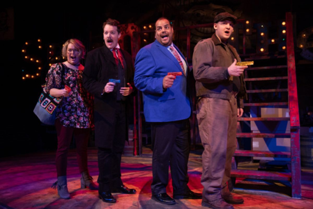 Beth Guest, Chris French, Jason Briggs and Michael Pacholski. at 