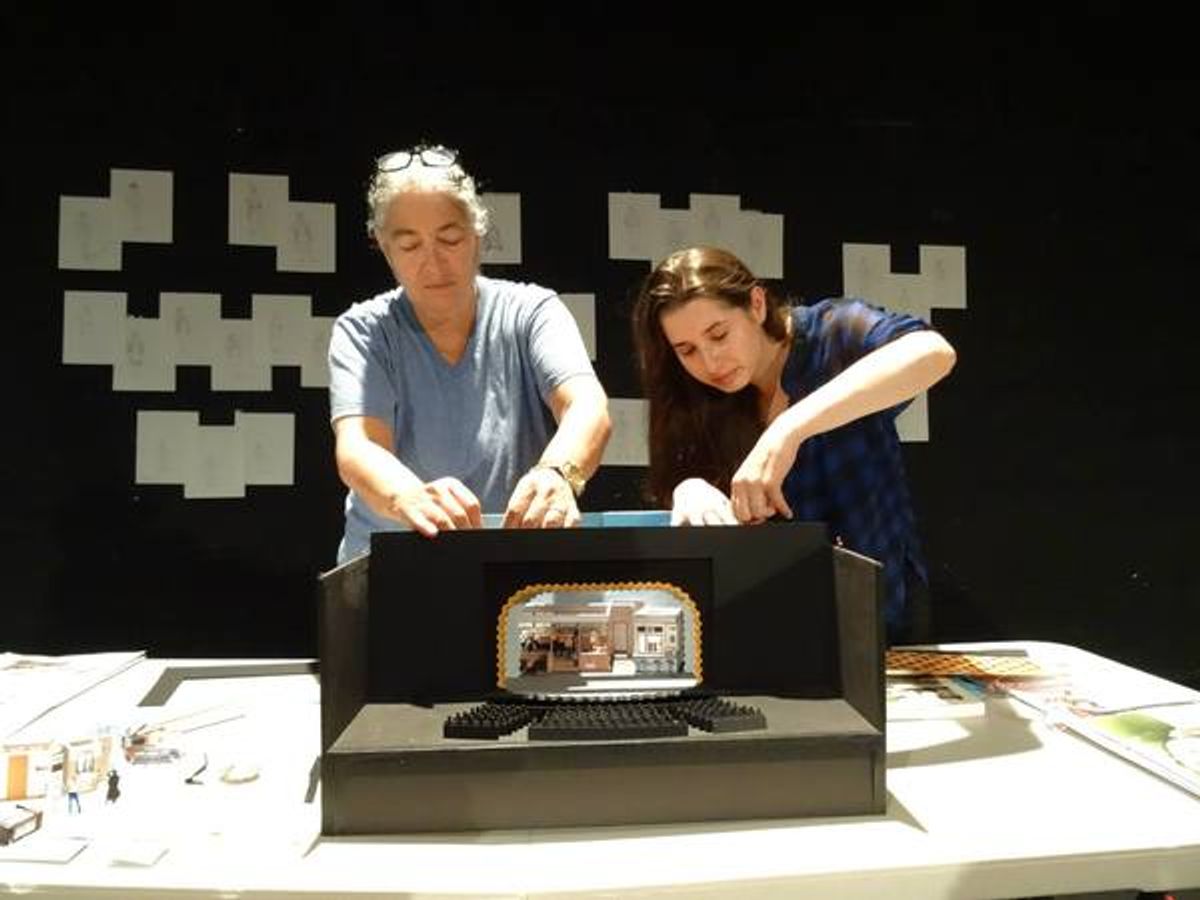 Nancy Harrington and Mia Walker at 