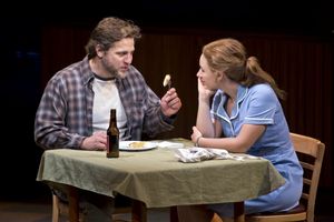 Joe Tippett and Jessie Mueller @ BroadwayWorld Joe Tippett and Jessie Mueller Photo