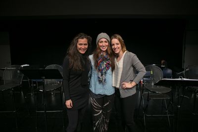 Diane Paulus, Sara Bareilles, Jessie Mueller Photo