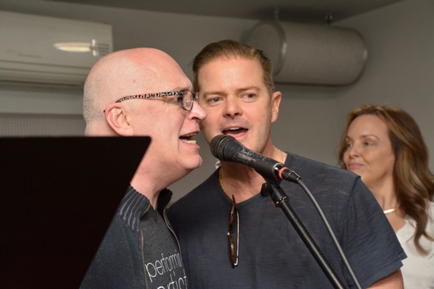 Photo Coverage:  Inside Day Two of Rehearsals For ROCKERS ON BROADWAY  Image