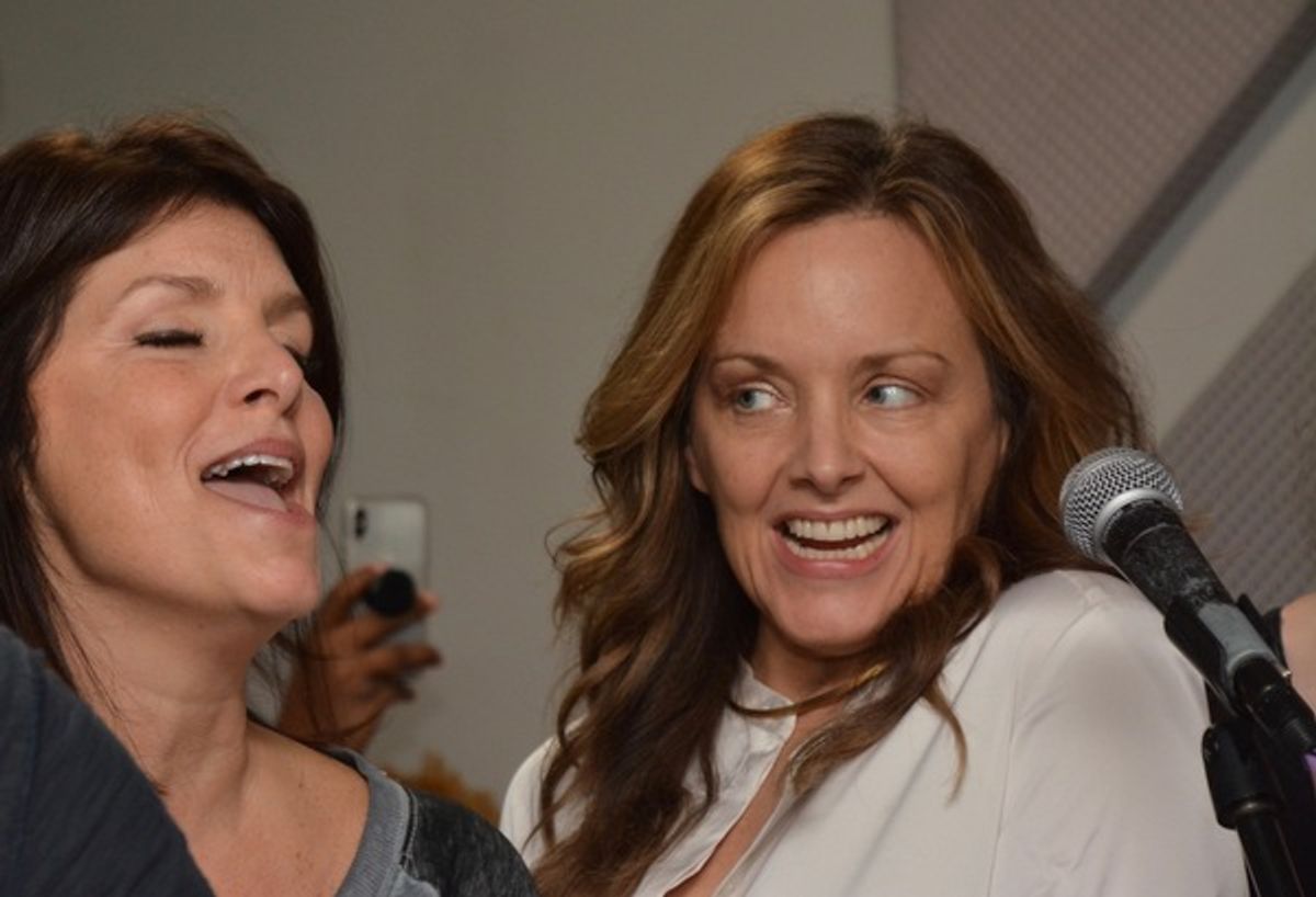 Maria Calabrese and Alice Ripley at 