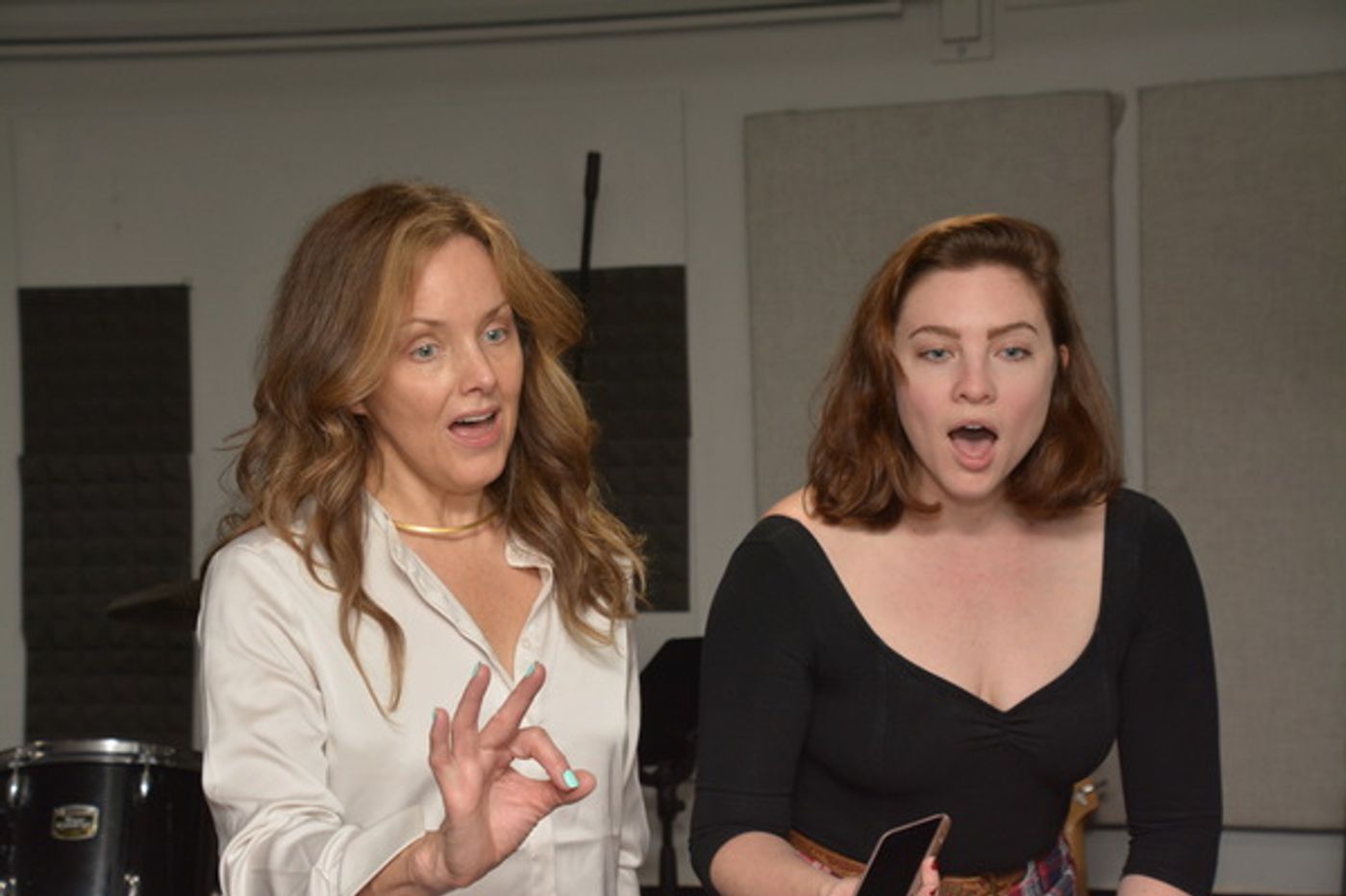 Photo Coverage:  Inside Day Two of Rehearsals For ROCKERS ON BROADWAY  Image