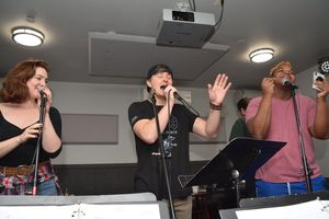 Bligh Voth, Maximilian Sangerman and Quentin Avery Brown Photo