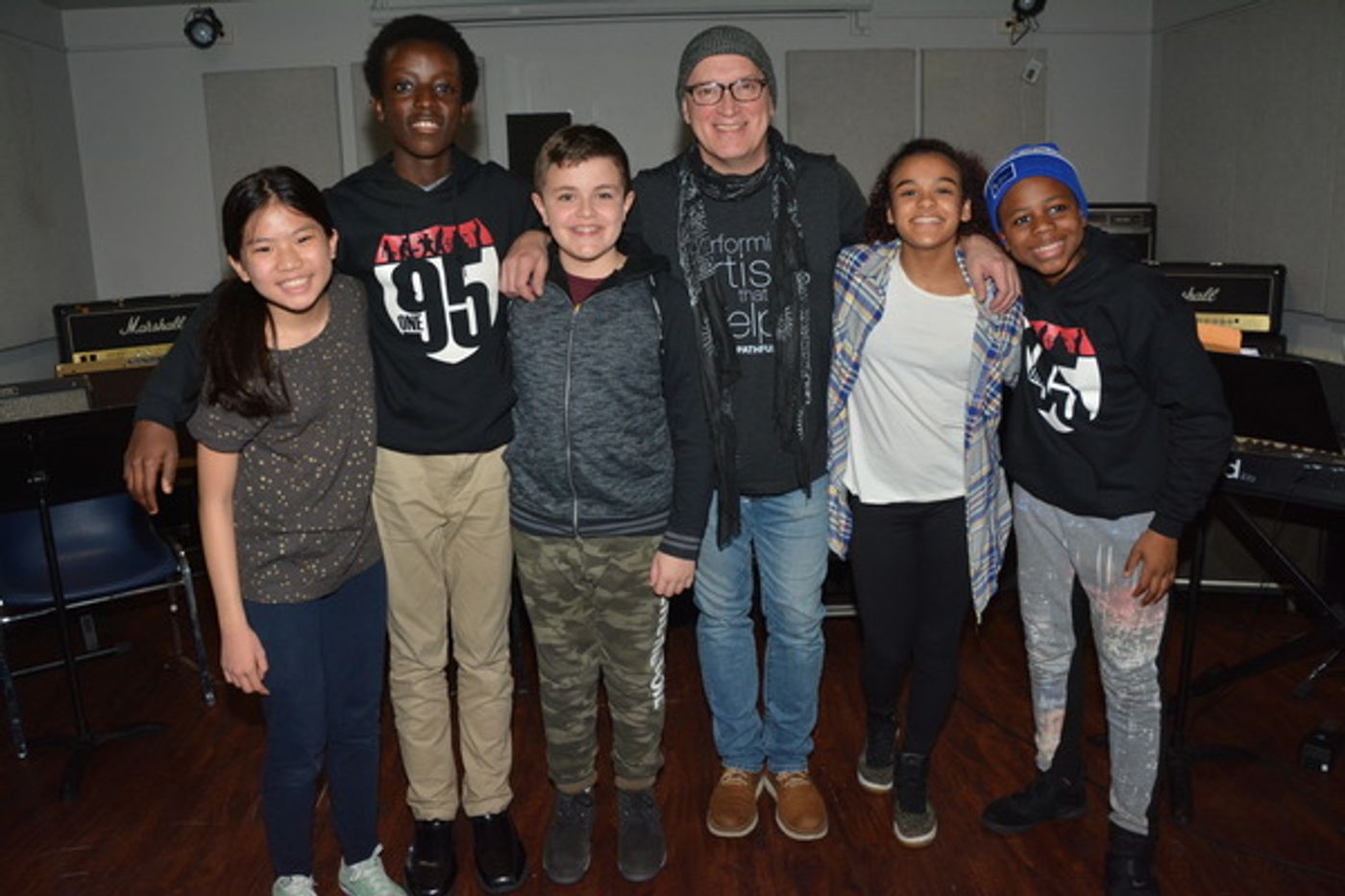 Photo Coverage:  Inside Day Two of Rehearsals For ROCKERS ON BROADWAY  Image