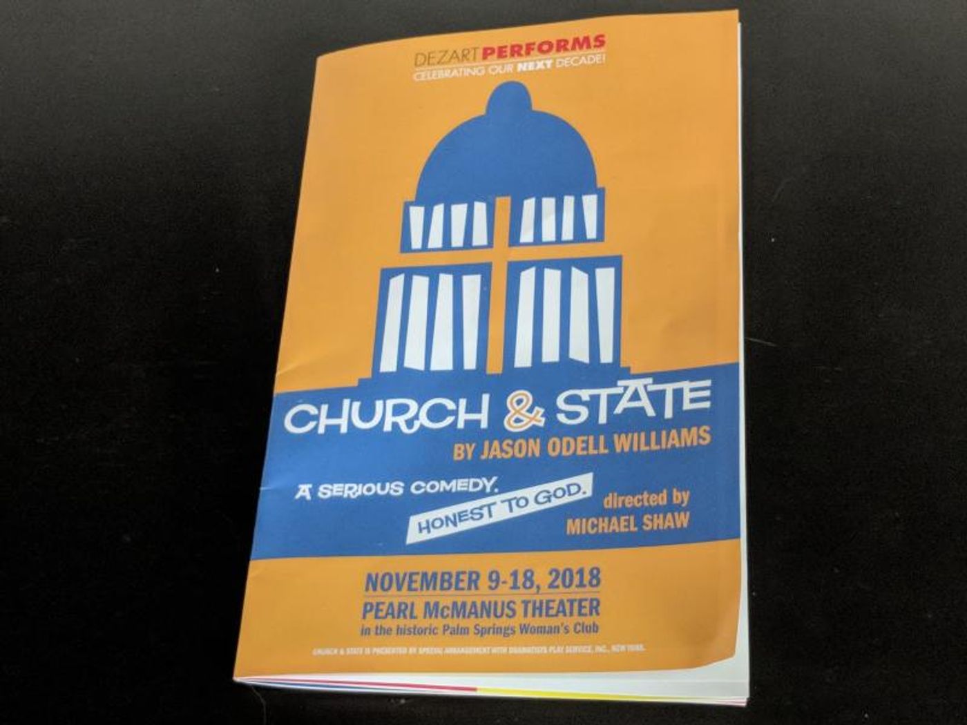 Review: CHURCH AND STATE by DezArt Performs At Pearl McManus Theater Will Take Your Breath Away  Image