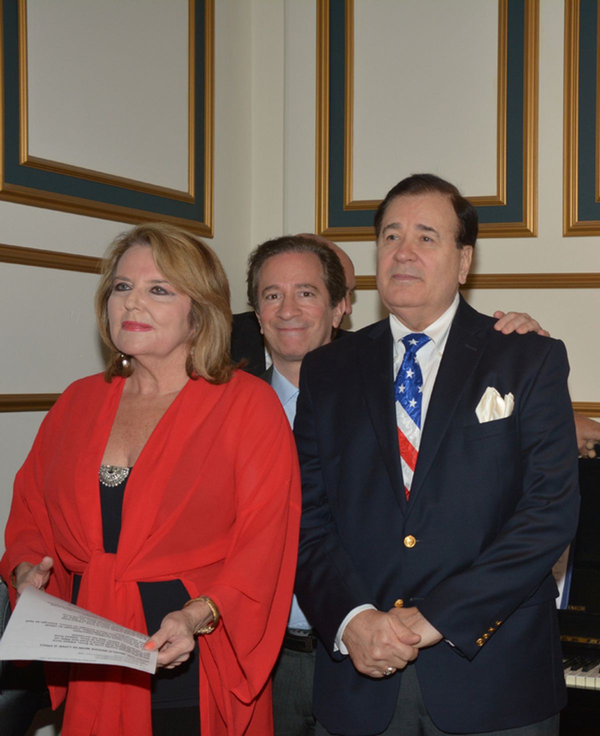 Randi Levine Miller, Michael Lavine and Lee Roy Reams at 