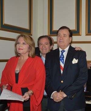 Randi Levine Miller, Michael Lavine and Lee Roy Reams @ BroadwayWorld Randi Levine Miller, Michael Lavine and Lee Roy Reams Photo