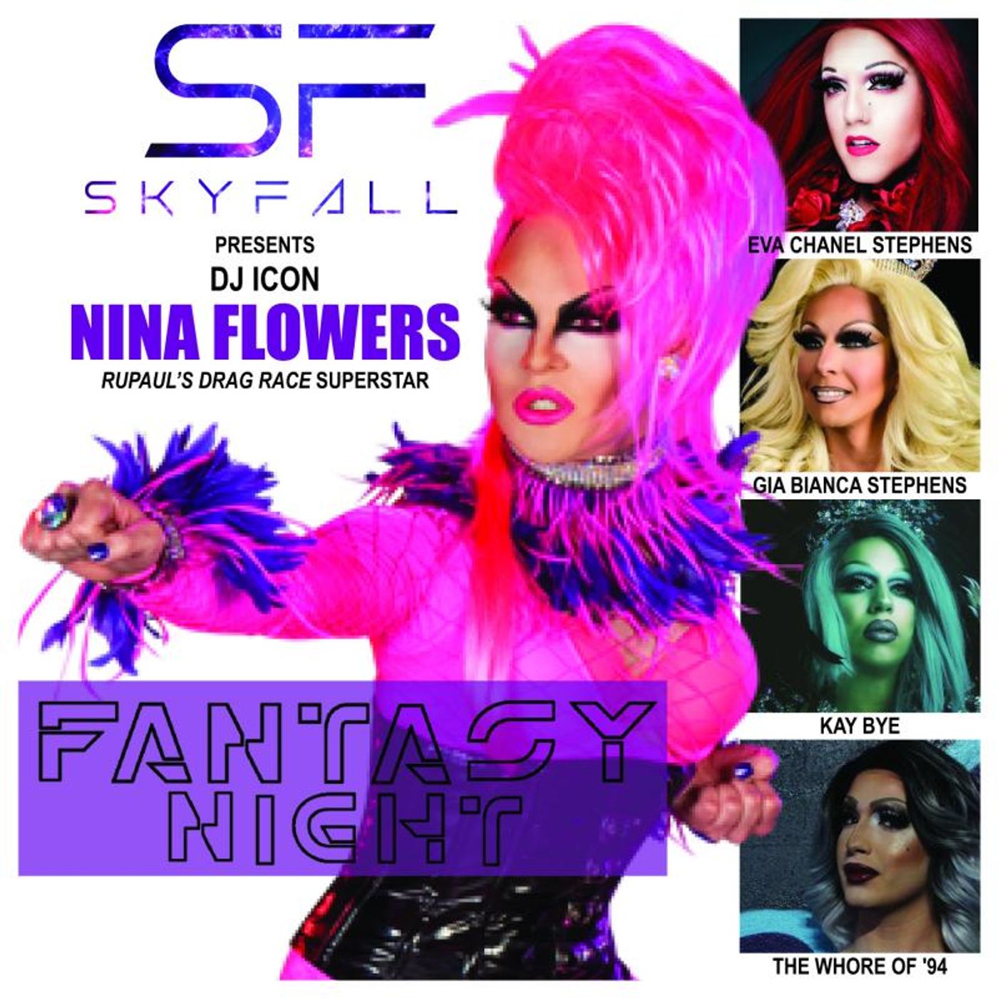 Feature: Superstar DJ Nina Flowers To Perform At SKYFALL's Fantasy Night  Image