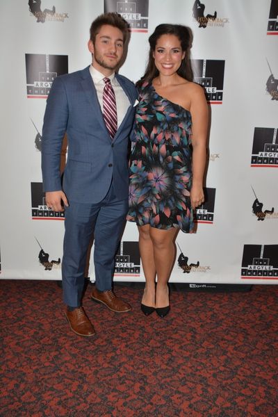 Dylan Perlman (Managing Partner The Argyle Theatre) and Gina Naomi Baez Photo