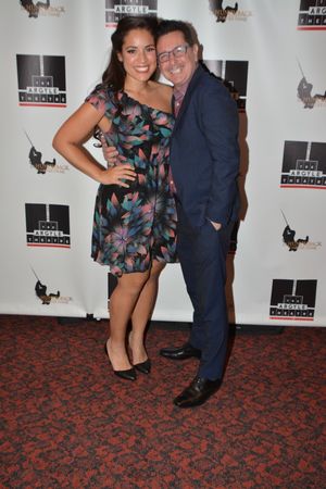 Gina Naomi Baez and Evan Pappas (Director, Argyle Theatre Artistic Director) @ BroadwayWorld Gina Naomi Baez and Evan Pappas (Director, Argyle Theatre Artistic Director) Photo