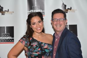 Gina Naomi Baez and Evan Pappas @ BroadwayWorld Gina Naomi Baez and Evan Pappas Photo