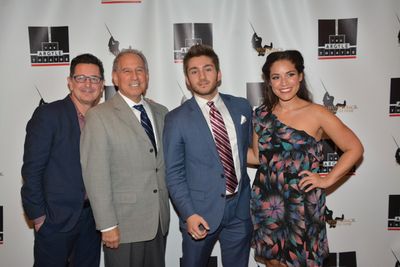 Evan Pappas, Marty Perlman, Dylan Perlman and Gina Naomi Baez Photo