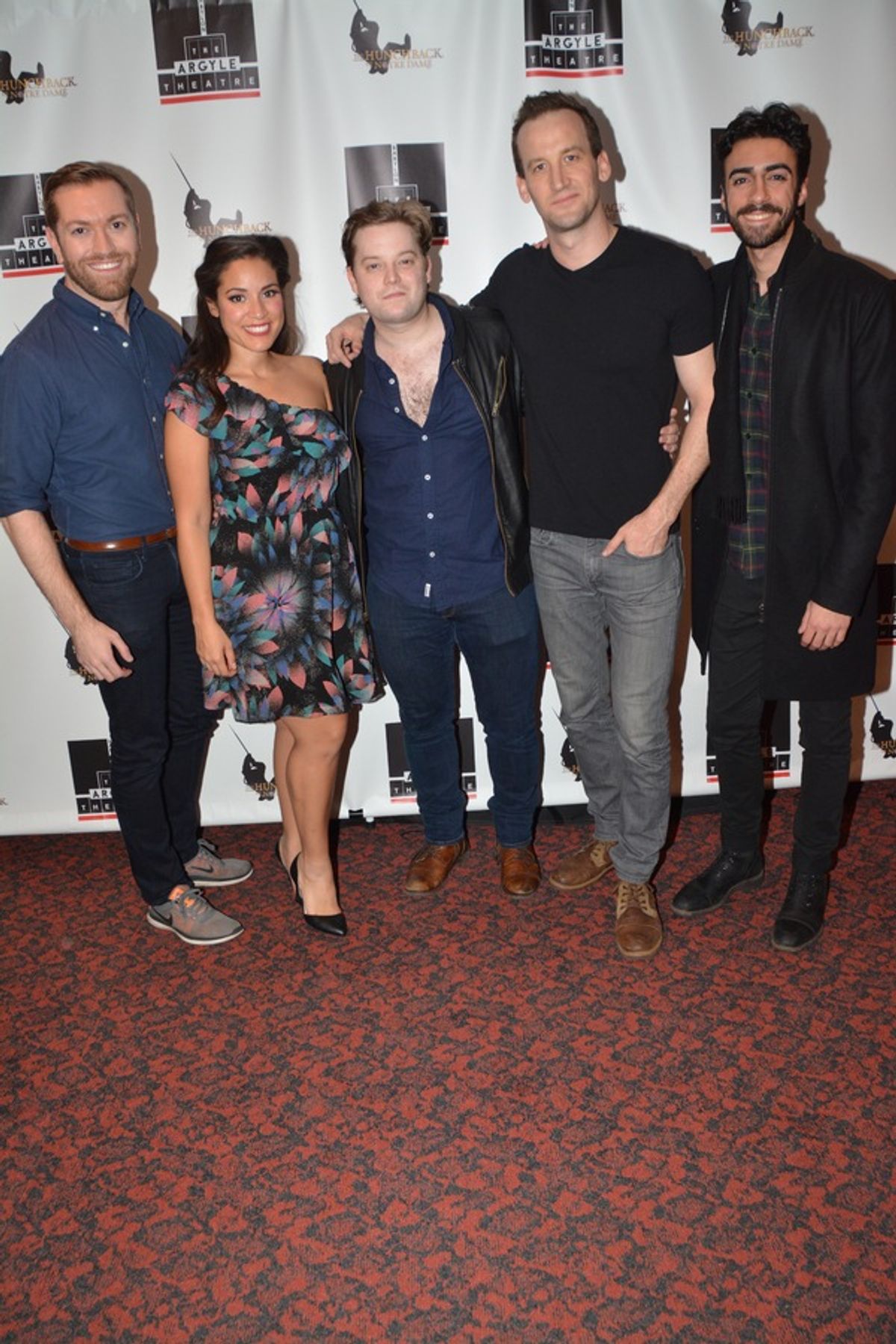 Ryan Speakman, Gina Naomi Baez, Colin Anderson, Leland Burnett and Rodd Farhadi at 