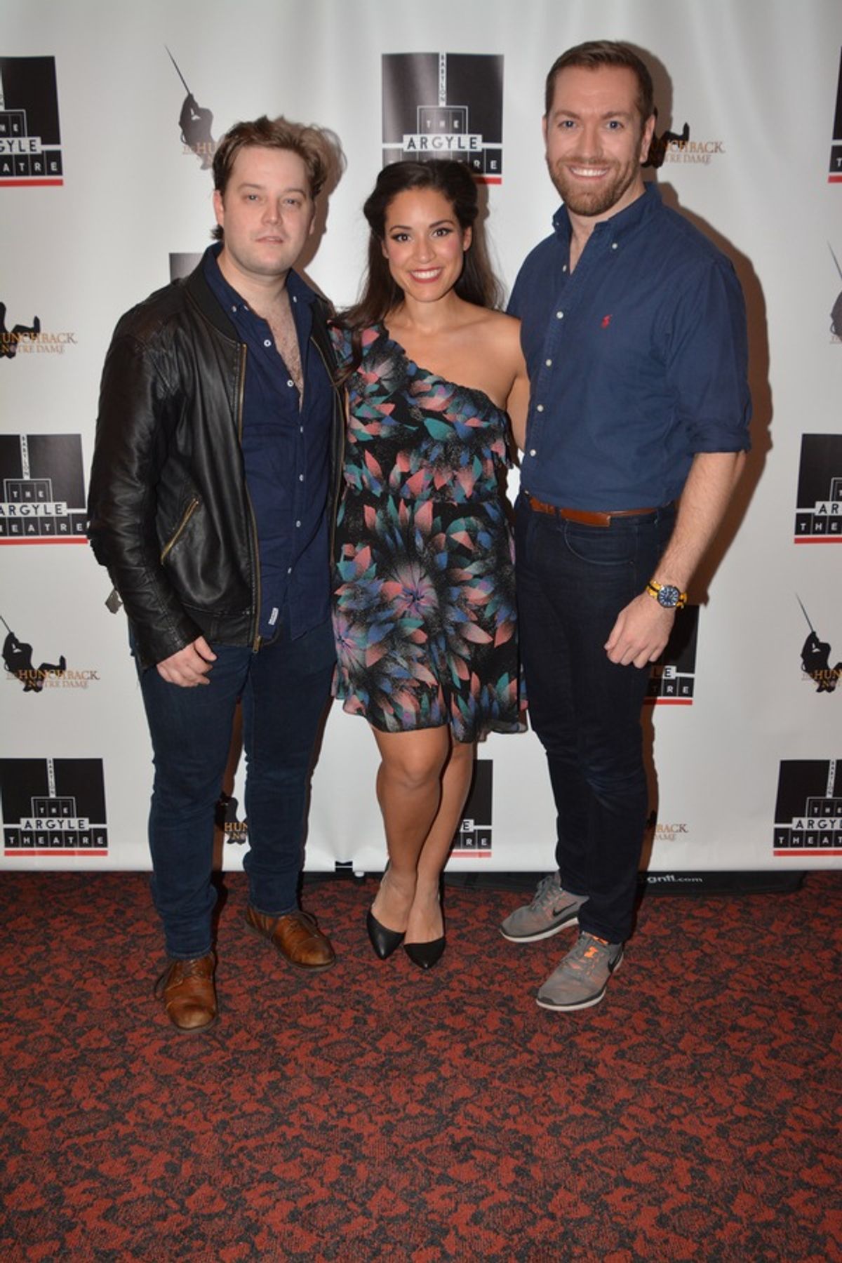 Colin Anderson, Gina Naomi Baez and Leland Burnett at 