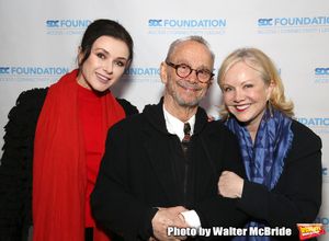 Irina Dvorovenko, Joel Grey and Susan Stroman  Photo
