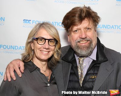 Laura Penn and Oskar Eustis  Photo
