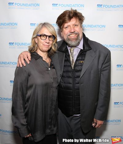 Laura Penn and Oskar Eustis Photo