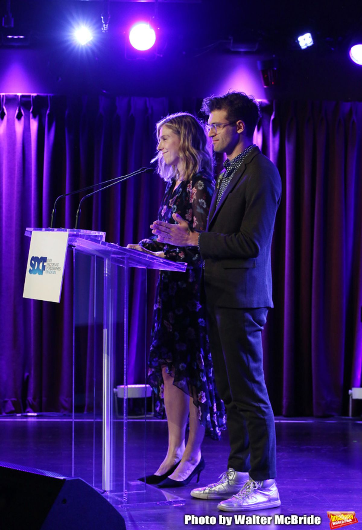 Carolyn Cantor and Sam Pinkleton  at 