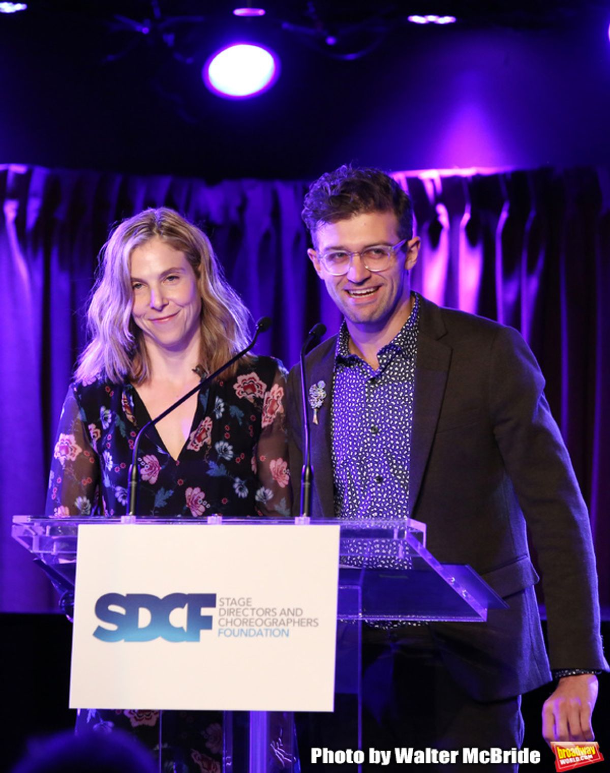 Carolyn Cantor and Sam Pinkleton at 