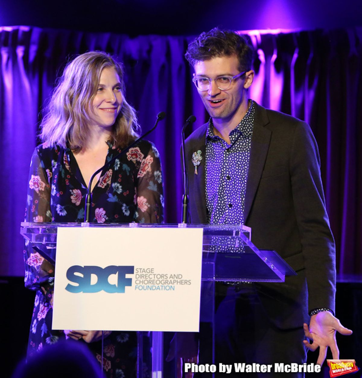 Carolyn Cantor and Sam Pinkleton at 