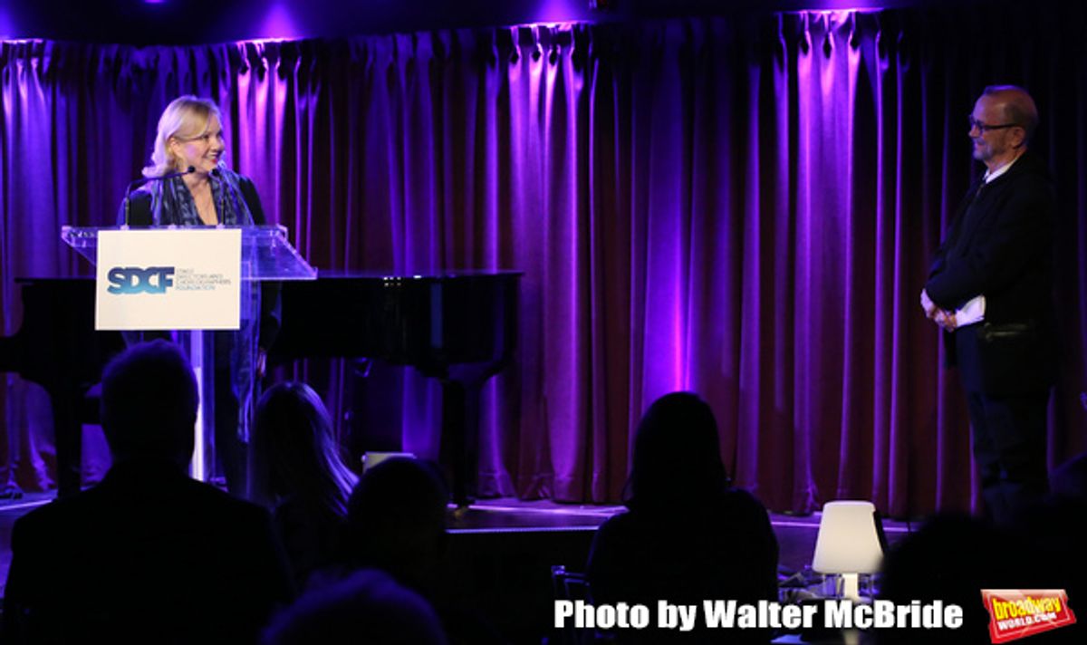 Susan Stroman and Joel Grey at 