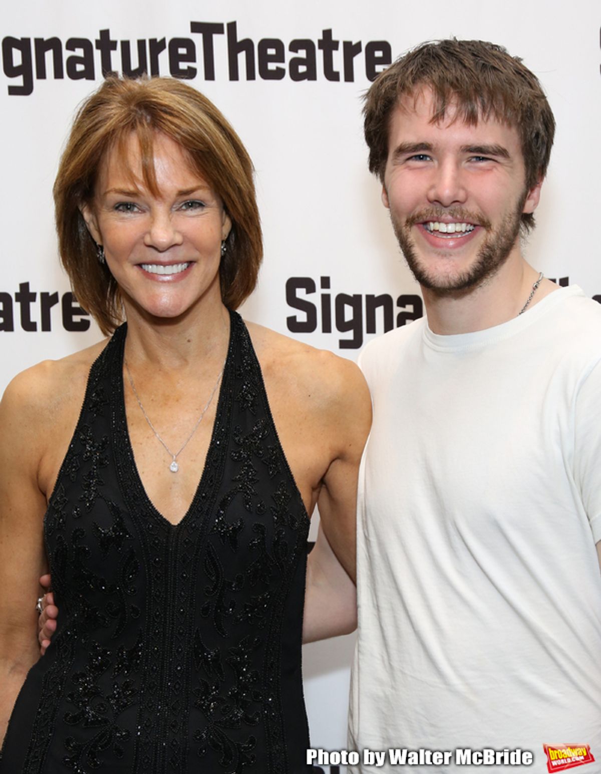 Carolyn McCormick and son  at 