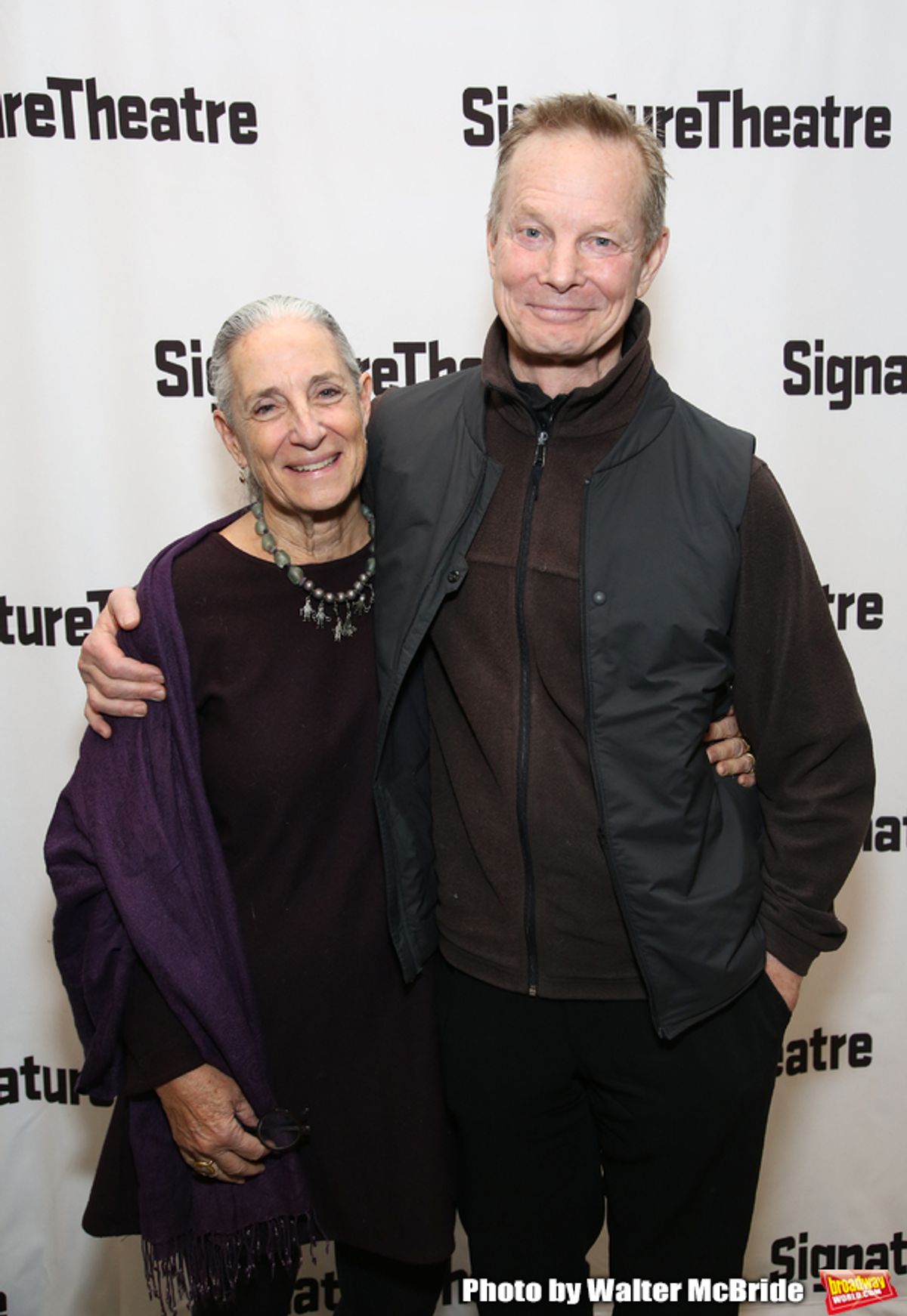 Martha Roth and Bill Irwin at 