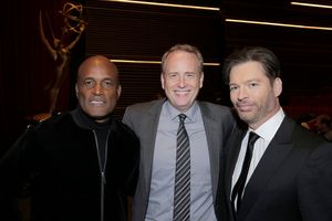 Kenny Leon, Robert Greenblatt, Harry Connick, Jr. Photo