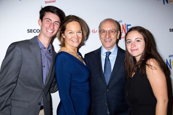 Lee Brock, Seth Barrish, and family Photo