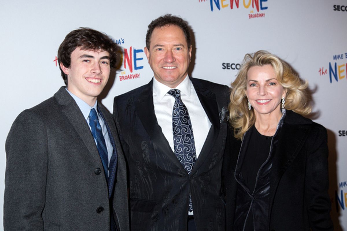 Charlie McCollum, Kevin McCollum, Lynette Perry at 