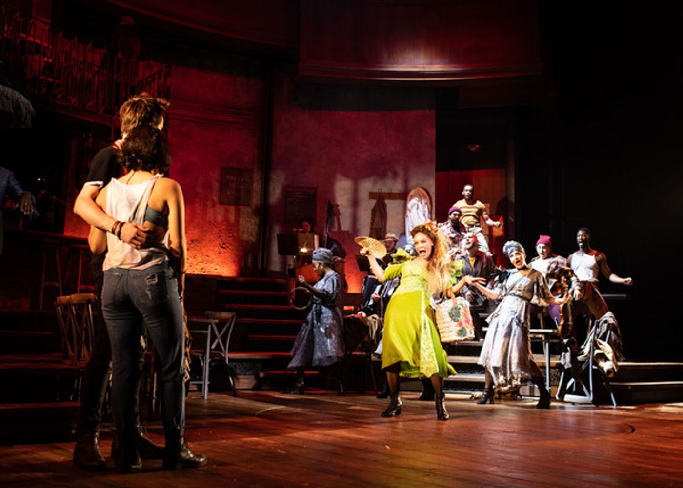 Photo Flash: All New Production Photos of HADESTOWN, Featuring Reeve Carney, Eva Noblezada, Patrick Page, and More!  Image