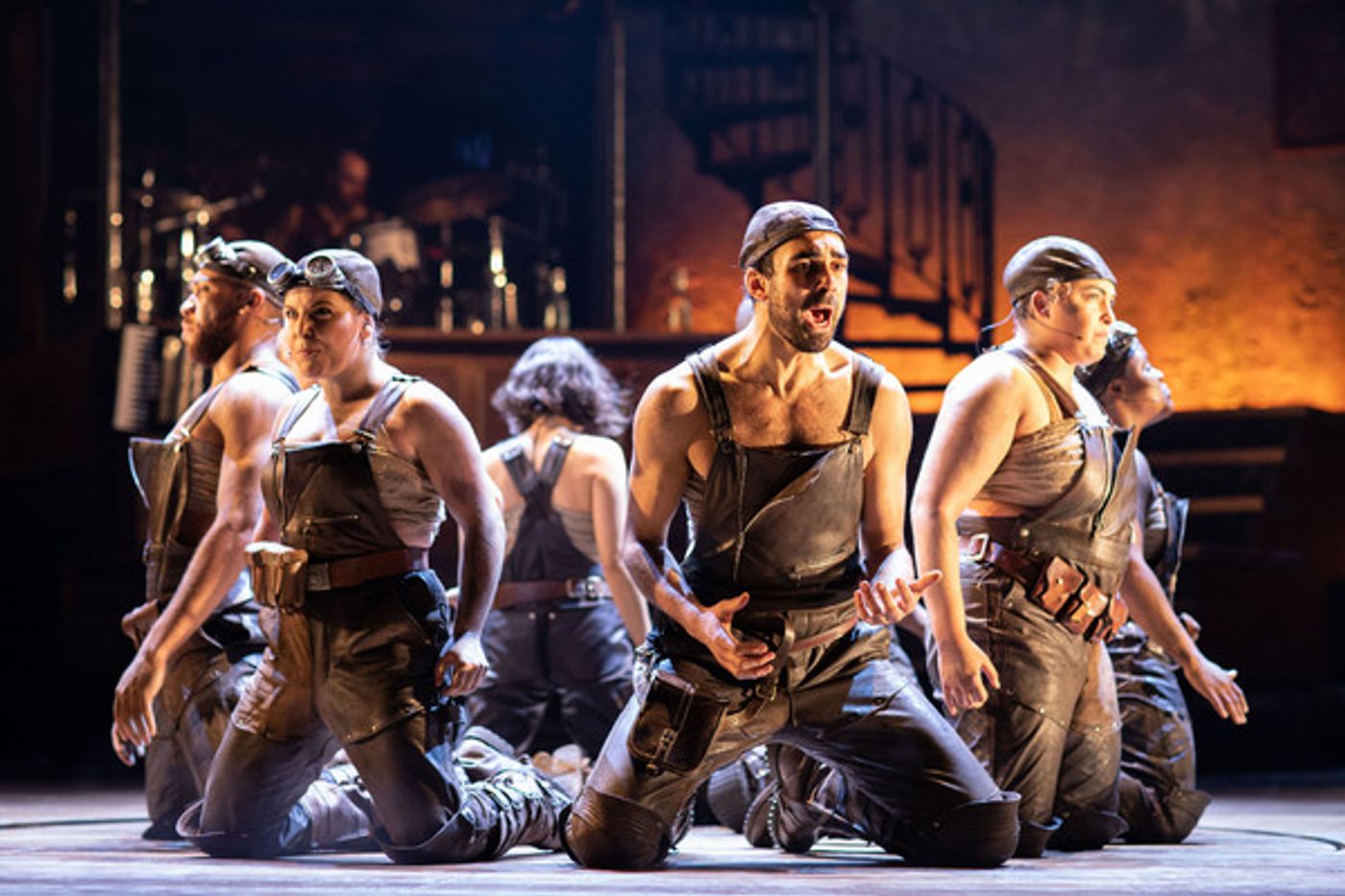 Photo Flash: All New Production Photos of HADESTOWN, Featuring Reeve Carney, Eva Noblezada, Patrick Page, and More!  Image