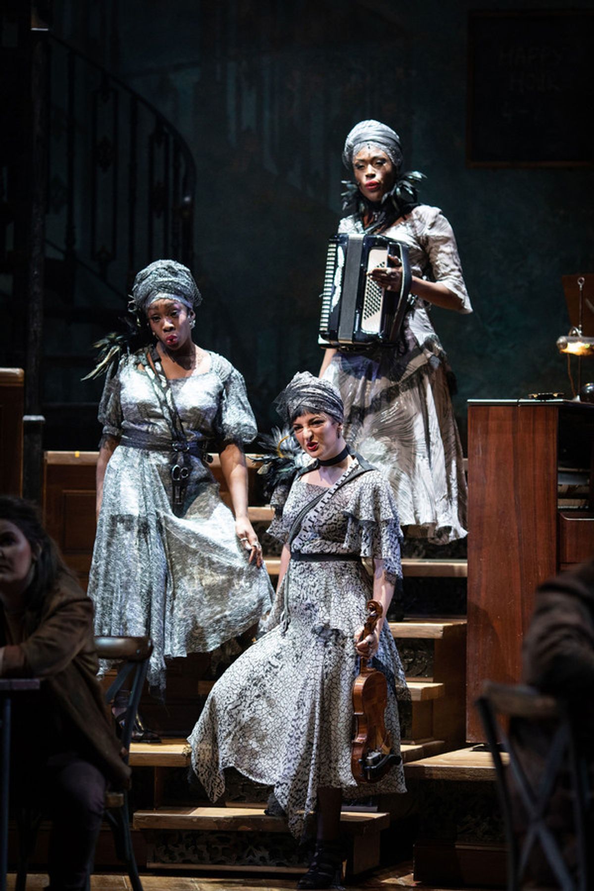 Carly Mercedes Dyer, Gloria Onitiri, Rosie Fletcher at 