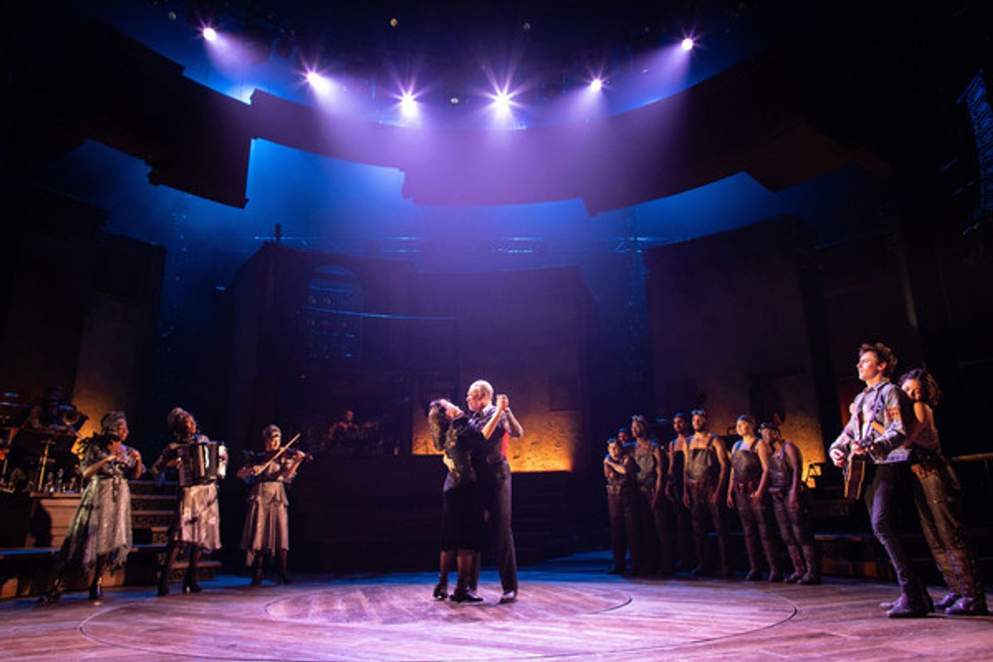 Photo Flash: All New Production Photos of HADESTOWN, Featuring Reeve Carney, Eva Noblezada, Patrick Page, and More!  Image