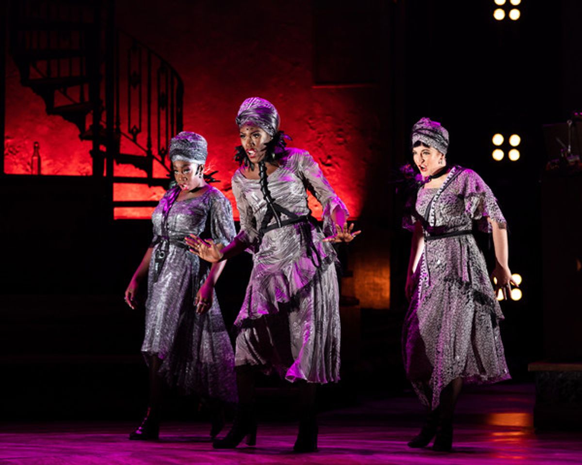 Carly Mercedes Dyer, Gloria Onitiri, Rosie Fletcher at 