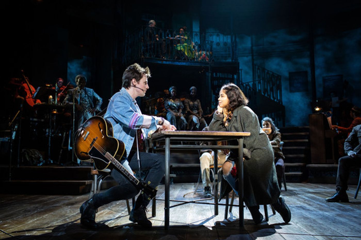 Photo Flash: All New Production Photos of HADESTOWN, Featuring Reeve Carney, Eva Noblezada, Patrick Page, and More!  Image