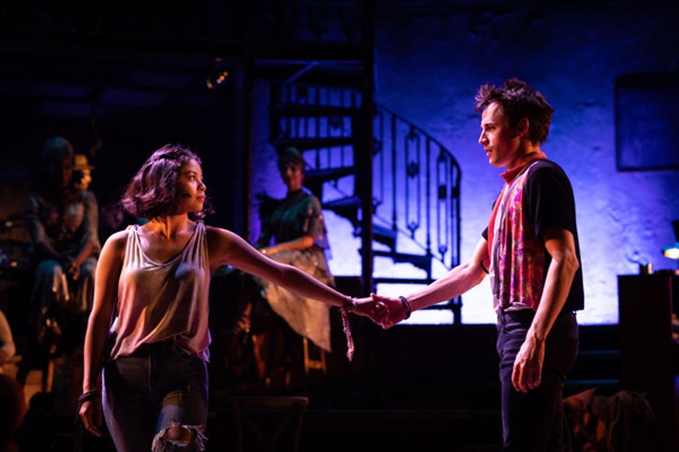 Photo Flash: All New Production Photos of HADESTOWN, Featuring Reeve Carney, Eva Noblezada, Patrick Page, and More!  Image