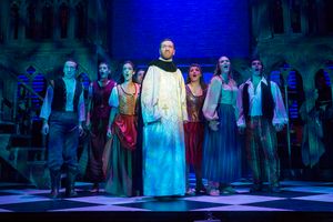 Ryan Speakman as Claude Dom Frollo, and cast Photo