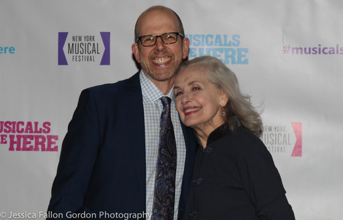 Jeff Blumenkrantz and Mary Beth Peil at 