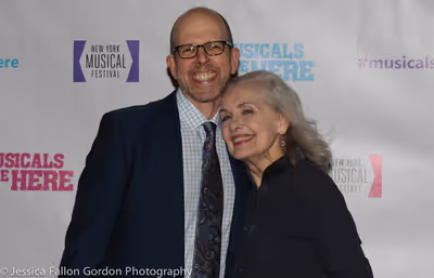 Jeff Blumenkrantz and Mary Beth Peil Photo